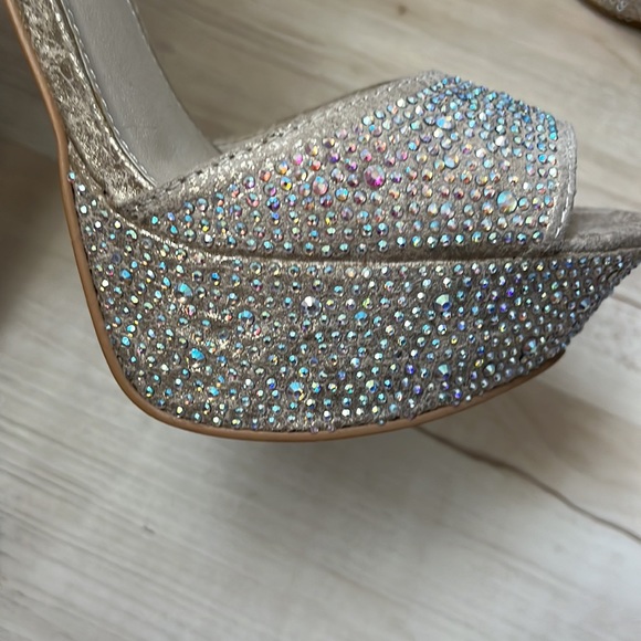 Steve Madden Rhinestone Heels - Picture 2 of 6